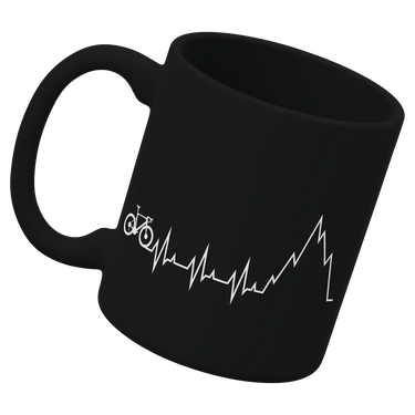 Mountain Beat White Coffee Mug
